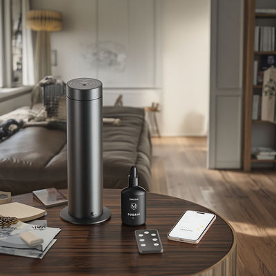 Bom preço Modern Tower Diffuser & Waterless Diffuser 2024 - Silenciosa 360° cobertura de fragrância para sala de estar quarto on-line